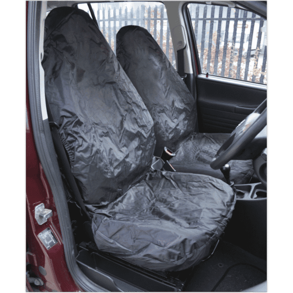 Heavy-Duty Front Seat Protector Set 2pc