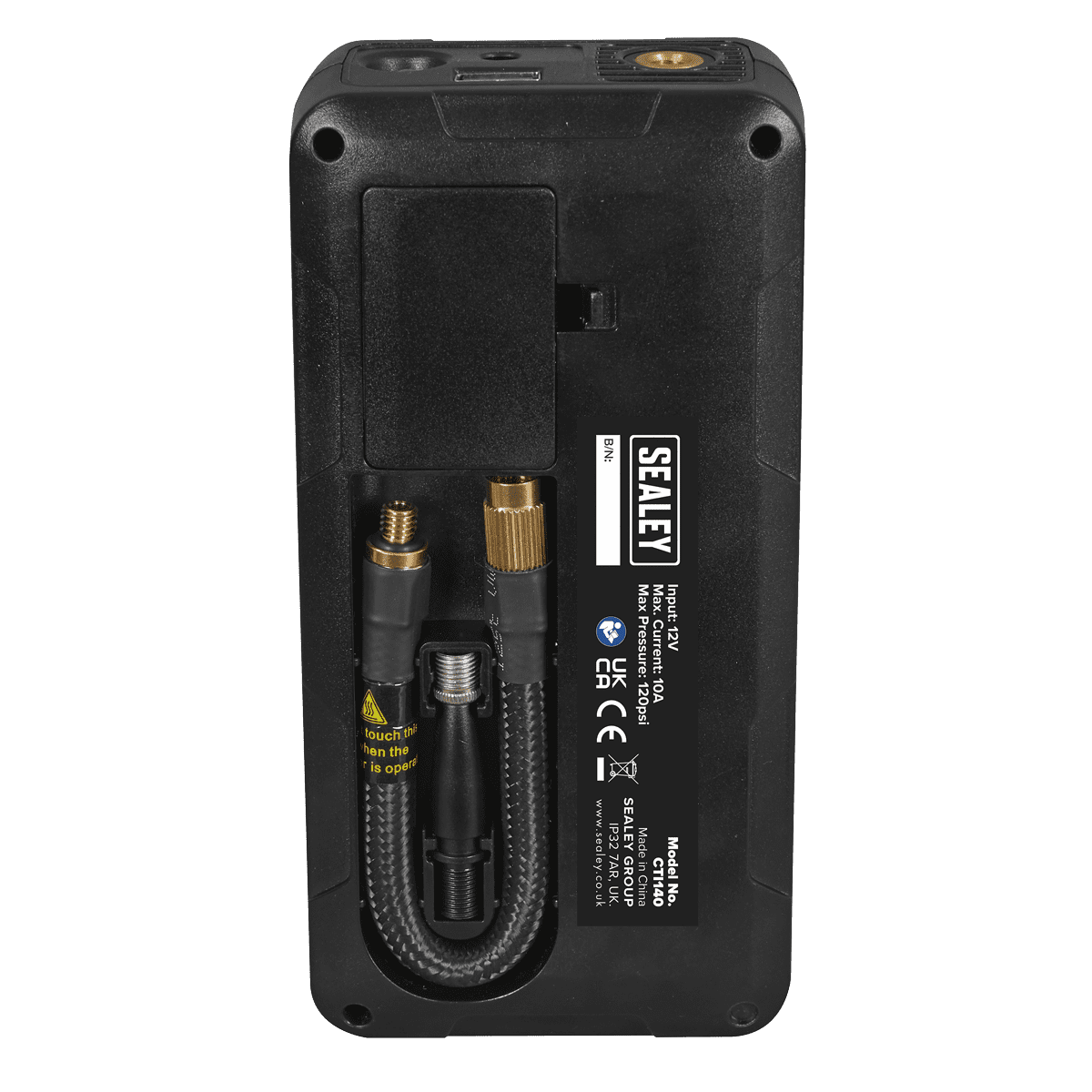 Rechargeable Tyre Inflator & Power Bank with Worklight 12V - Image 3