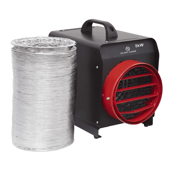 Industrial Fan Heater with Ducting 5kW/400V