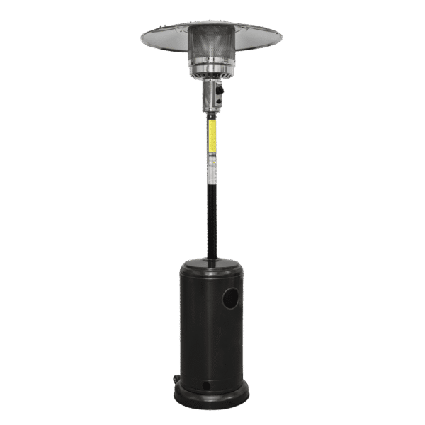 Dellonda Outdoor Garden Gas Patio Heater 13kW Commercial & Domestic Use, Black