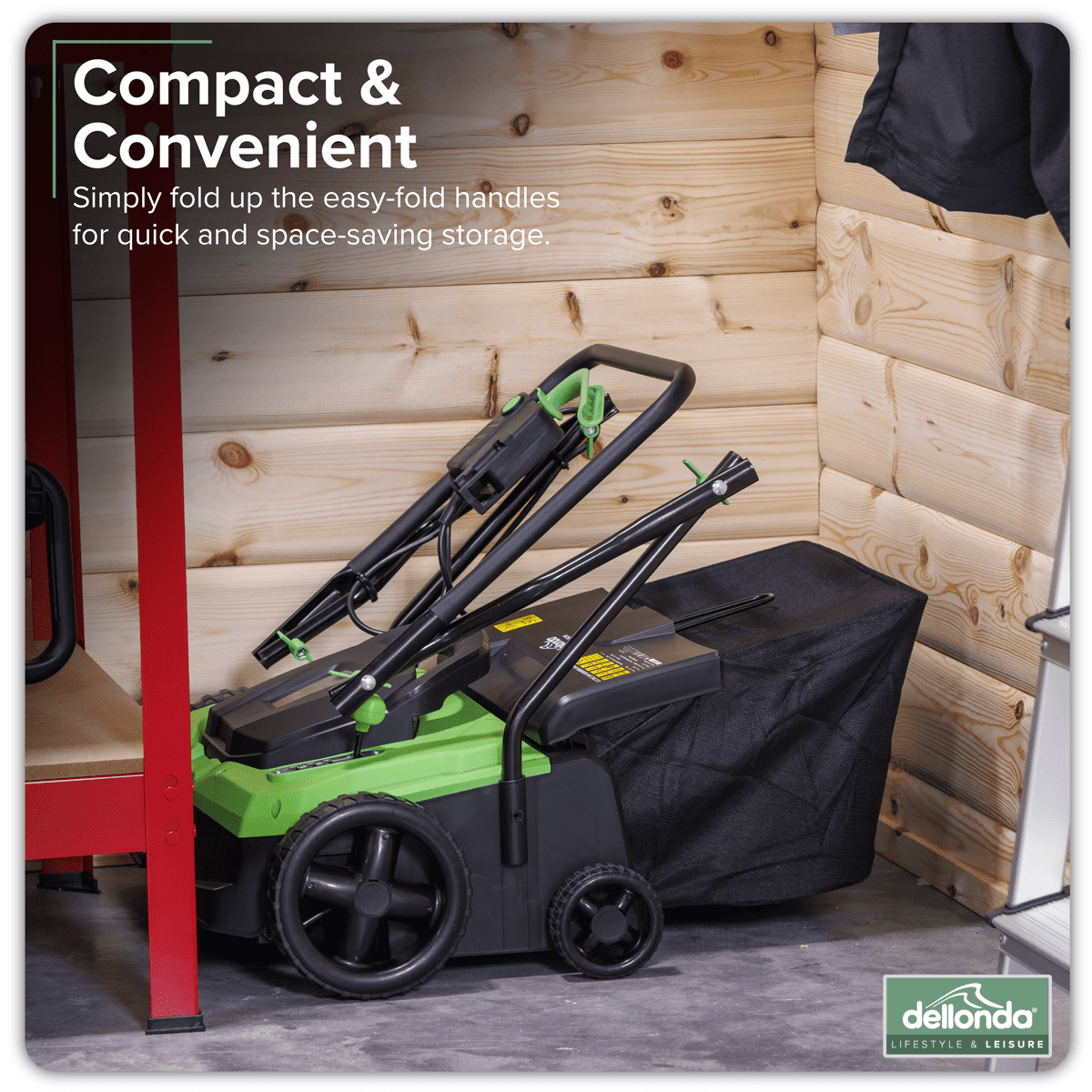 Dellonda 2-in-1 Electric Scarifier & Rake 1500W/230V - Image 16