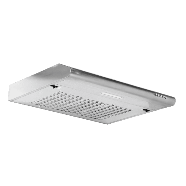 Baridi Visor Cooker Hood Extractor Fan 60cm - Stainless Steel