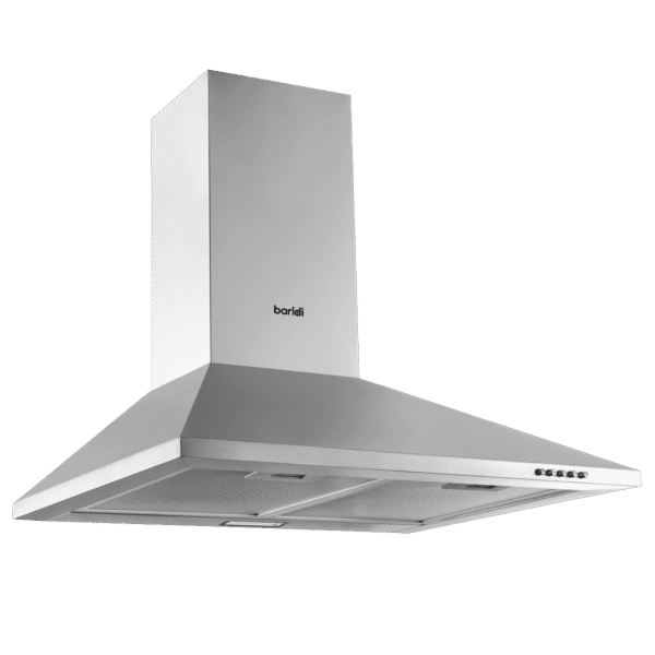 Baridi Cooker Hood with Carbon Filters 60cm - Stainless Steel