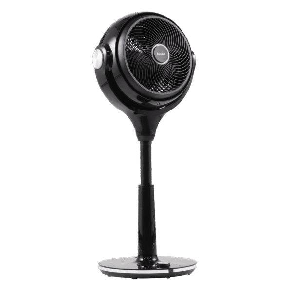 Baridi 10" Pedestal Fan with Remote Control & 12hr Timer 230V - Black