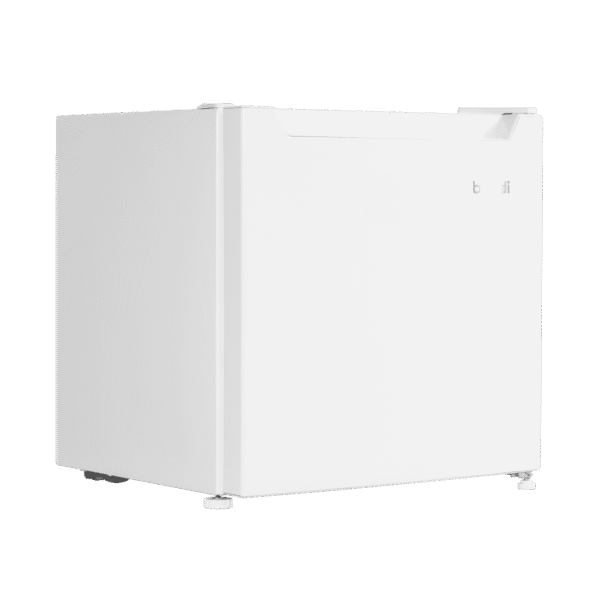 Baridi Tabletop Fridge with Ice Box, 46L Capacity, Adjustable Thermostat - White