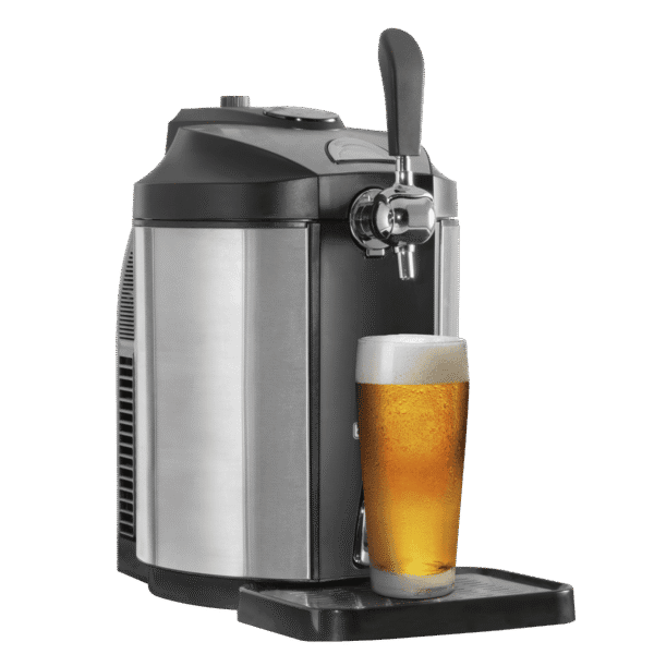 Baridi Mini Keg Draft Beer Dispenser Tap with Integrated Cooling 5L Capacity