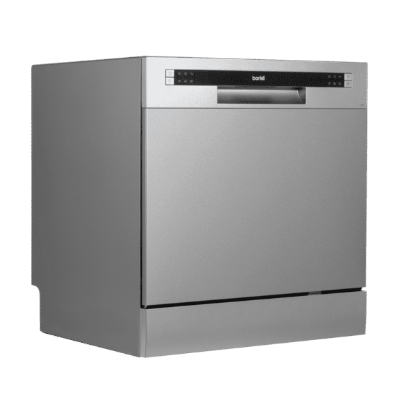 Baridi Tabletop Dishwasher 8 Place Settings 8L Capacity - Silver