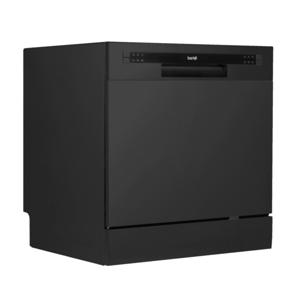 Baridi Tabletop Dishwasher 8 Place Settings 8L Capacity - Black