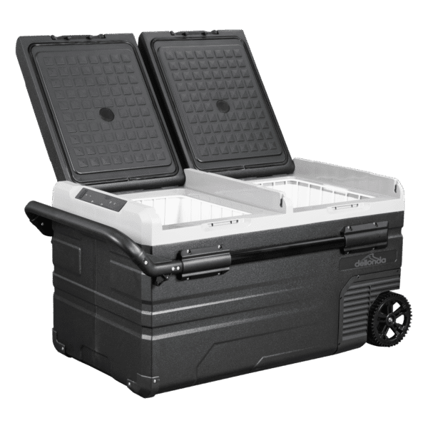 Dellonda Portable Fridge Freezer/Cool Box with LED Display 75L