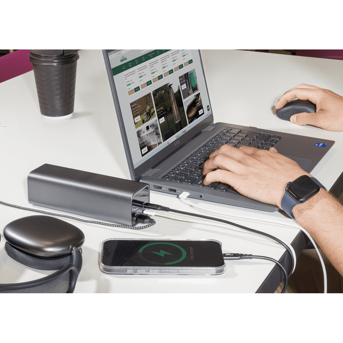 Dellonda Portable Power Bank 140W 27000mAh - Image 3