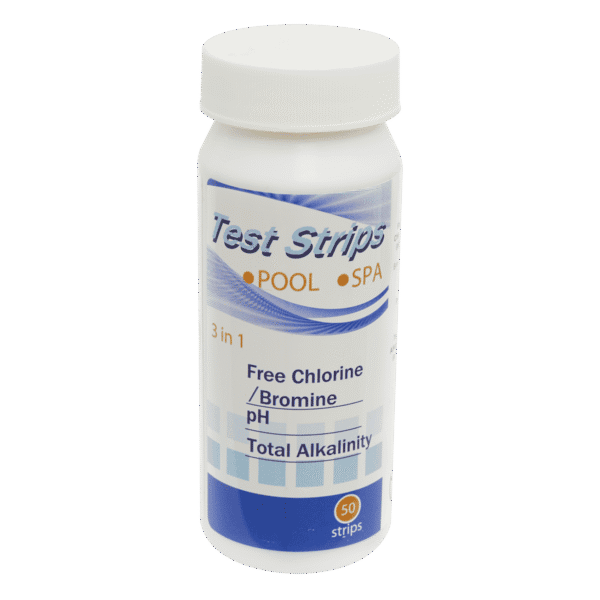 Dellonda 3-in-1 Chlorine, PH & Alkalinity Test Strips - Pack of 50