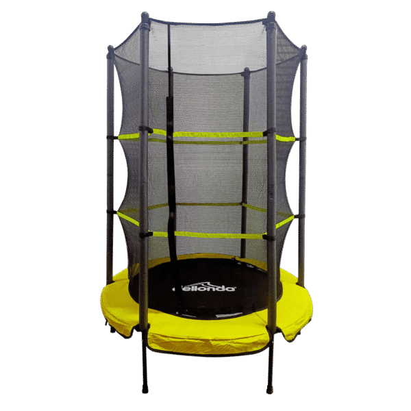 Dellonda Mini Trampoline with Safety Enclosure Net 4.6ft