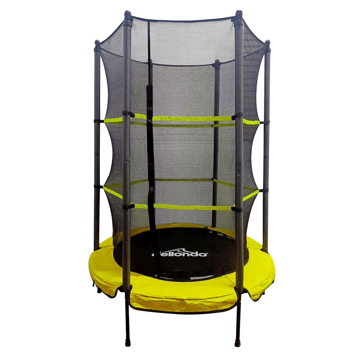 Dellonda Mini Trampoline with Safety Enclosure Net 4.6ft