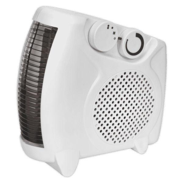 Fan Heater with 2 Heat Settings & Thermostat 2000W/230V