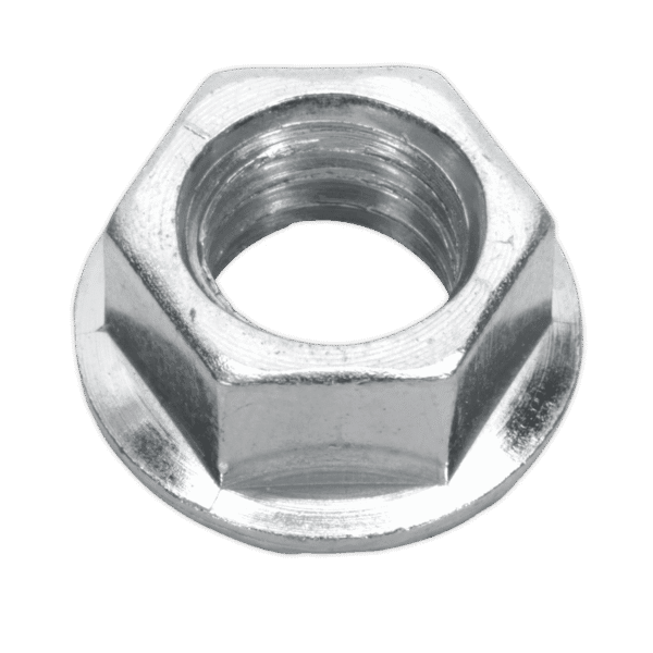 Zinc Plated Serrated Flange Nut M10 - Pack of 100