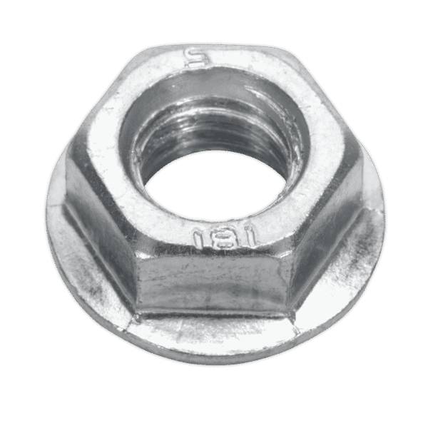 Zinc Plated Serrated Flange Nut M12 - Pack of 50
