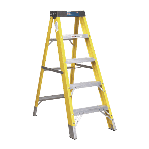 Fibreglass Step Ladder 4-Tread - EN 131
