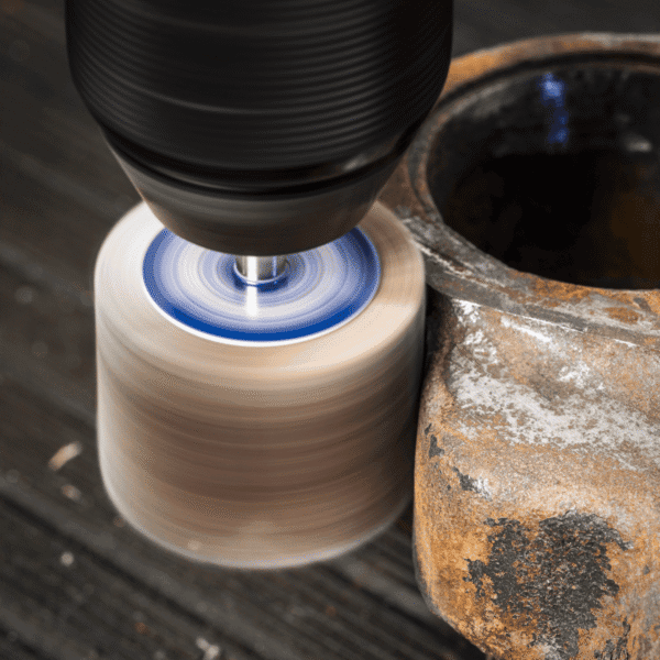 40 x 30mm Abrasive Flap Wheel with 6mm Shaft 60Grit - Pack of 5
