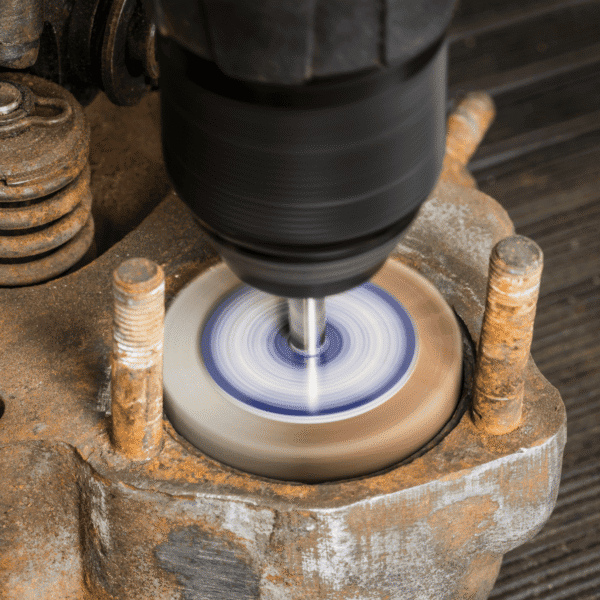 50 x 25mm Abrasive Flap Wheel with 6mm Shaft 60Grit - Pack of 5