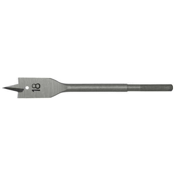 Flat Wood Drill Bit 18mm x 152mm