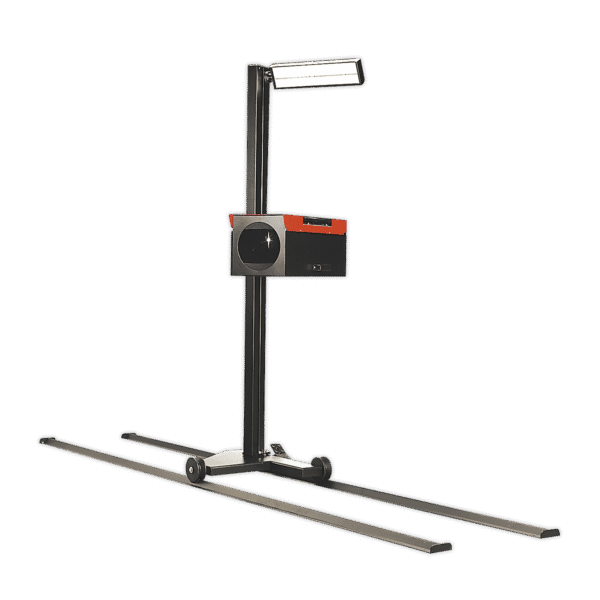 Headlamp Beam Setter with Rails & Commercial Aiming Screen