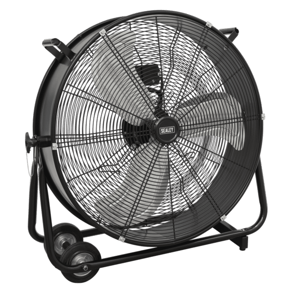 24" Industrial High Velocity Drum Fan 230V