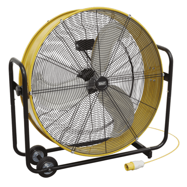 30" Industrial High Velocity Drum Fan 110V