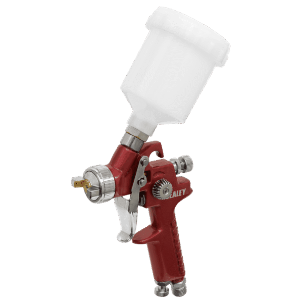 Workshop Series HVLP Gravity Feed Touch-Up Spray Gun 0.8mm Set-Up