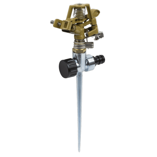 Pulsating Water Sprinkler on Metal Spike