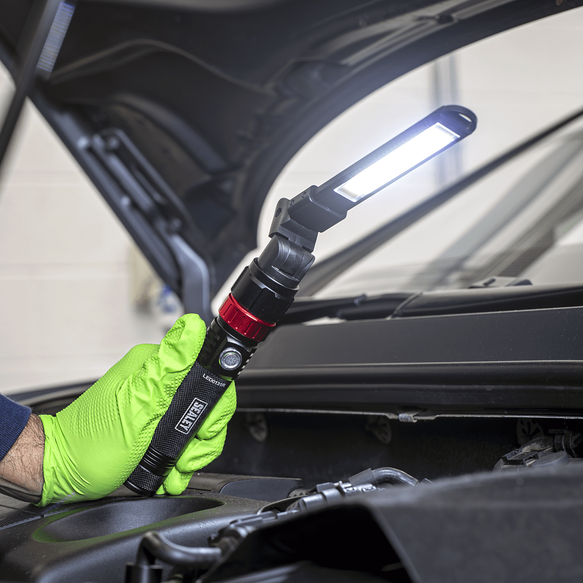 Rechargeable 3-in-1 Inspection Light 5W COB & 10W SMD LED - Image 2