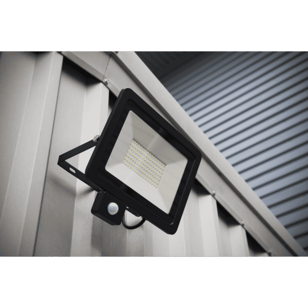 Extra-Slim Floodlight with PIR Sensor 50W SMD LED