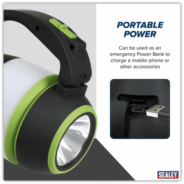 Rechargeable 3-in-1 Spotlight 3W SMD LED