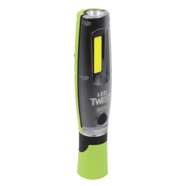 Rechargeable LED Twist® Inspection Light 20W COB + 3W SMD, 3000lm, Magnetic Base & Power Bank