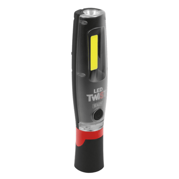 Rechargeable LED Twist® Inspection Light 20W COB & 3W SMD, 3000lm, Magnetic Base & Power Bank