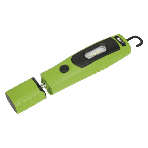 Rechargeable 360° Inspection Light 4W & 3W SMD LED - Green