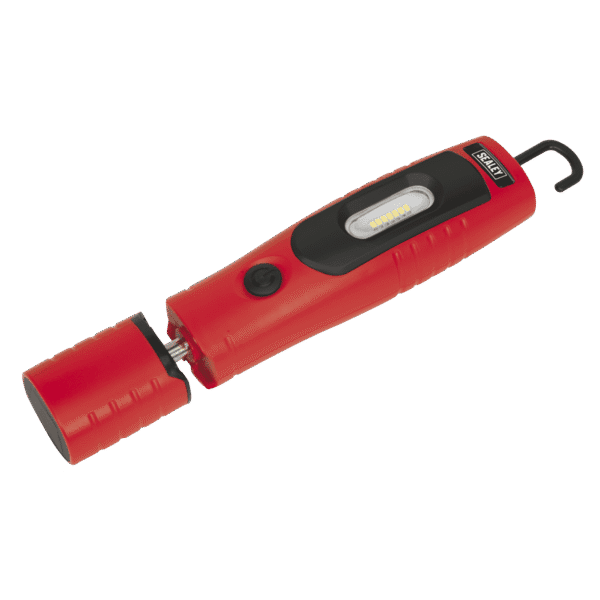 Rechargeable 360° Inspection Light 4W & 3W SMD LED - Red