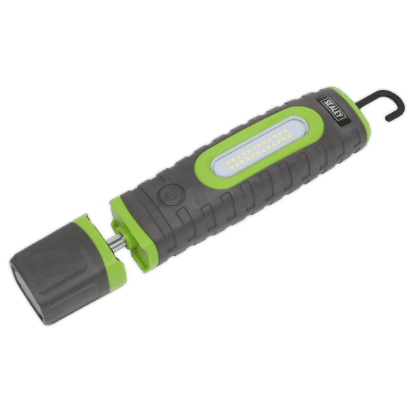 Rechargeable 360° Inspection Light 15W & 3W SMD LED - Green