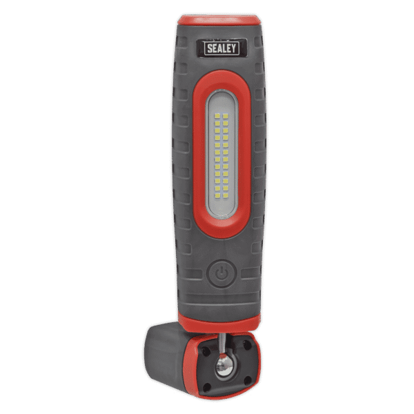 Rechargeable 360° Inspection Light 15W & 3W SMD LED - Red