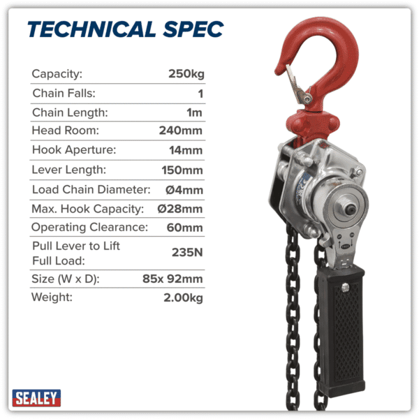 Mini Lever Hoist 250kg