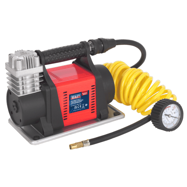 Heavy-Duty Tyre Inflator/Mini Air Compressor 12V