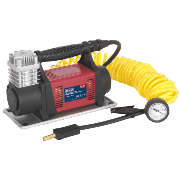 Heavy-Duty Tyre Inflator/Mini Air Compressor 12V