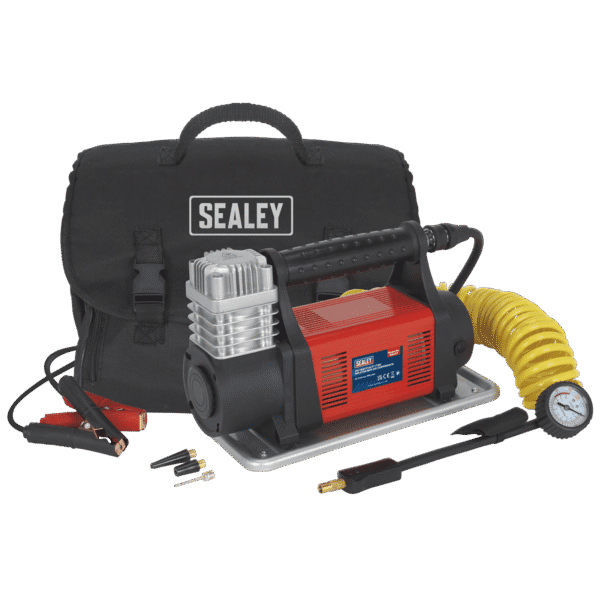 Heavy-Duty Tyre Inflator/Mini Air Compressor 12V