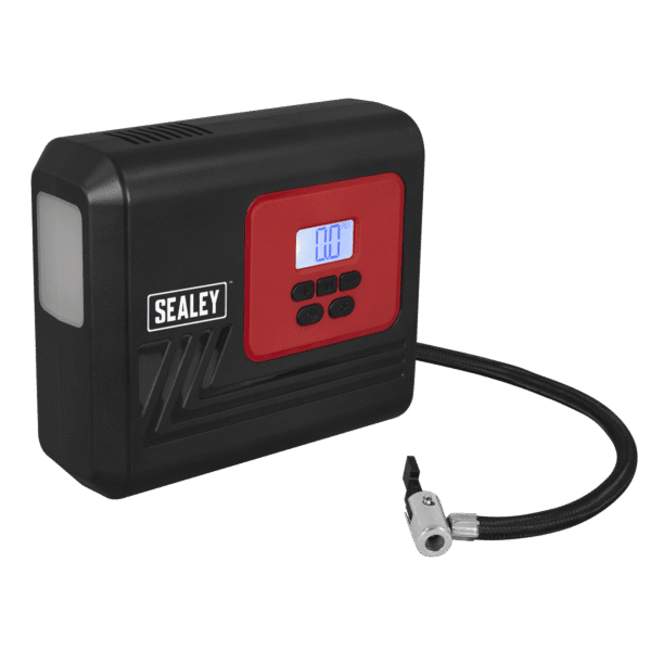 Tyre Inflator with Worklight 12V