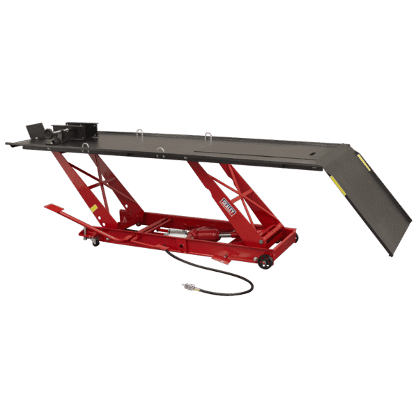 Air/Hydraulic Motorcycle Lift 454kg Capacity