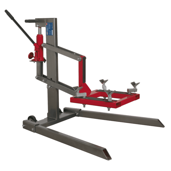 Single Post Hydraulic Portable Motorcycle Lift 450kg Capacity