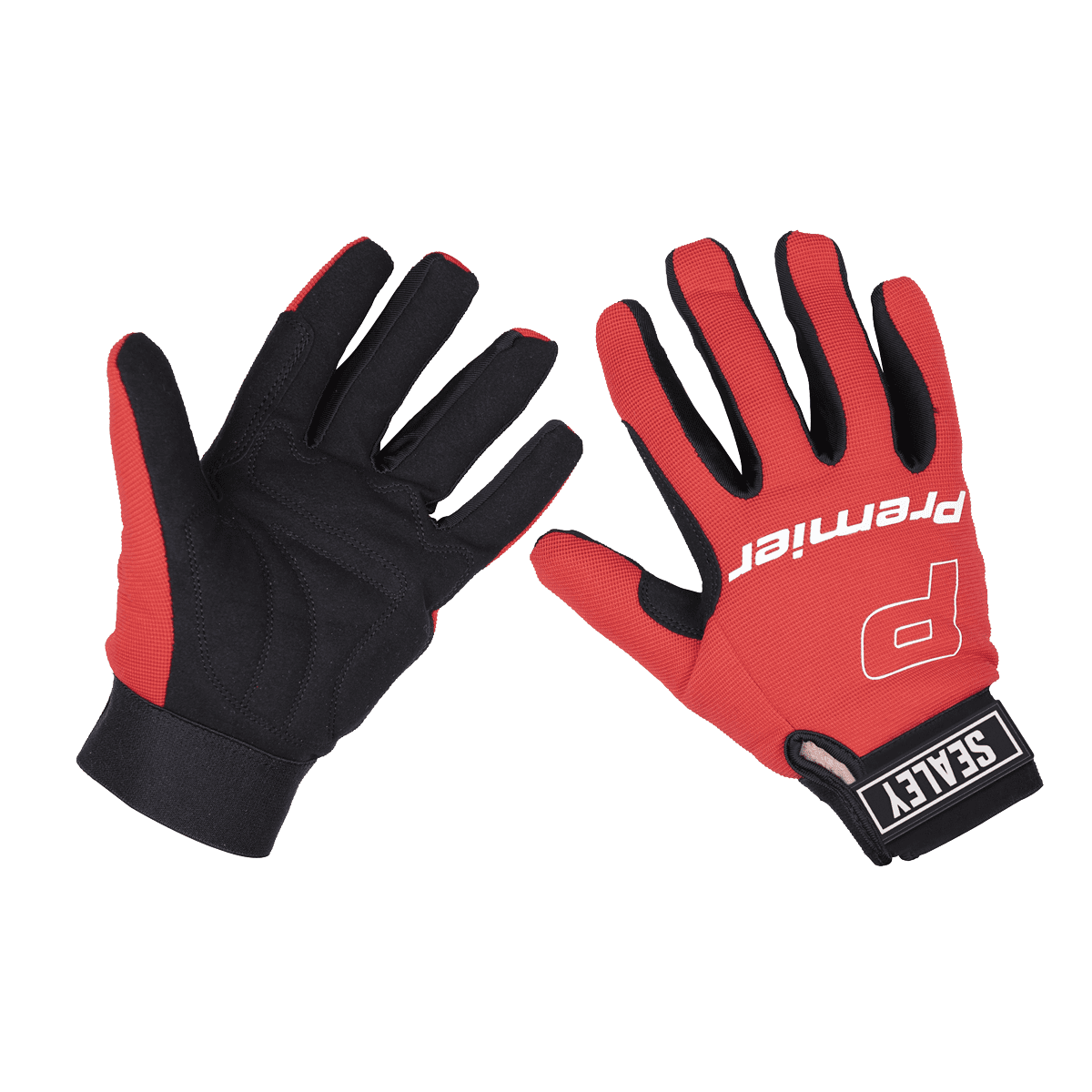 Premier Mechanic's Gloves Padded Palm - Large Pair