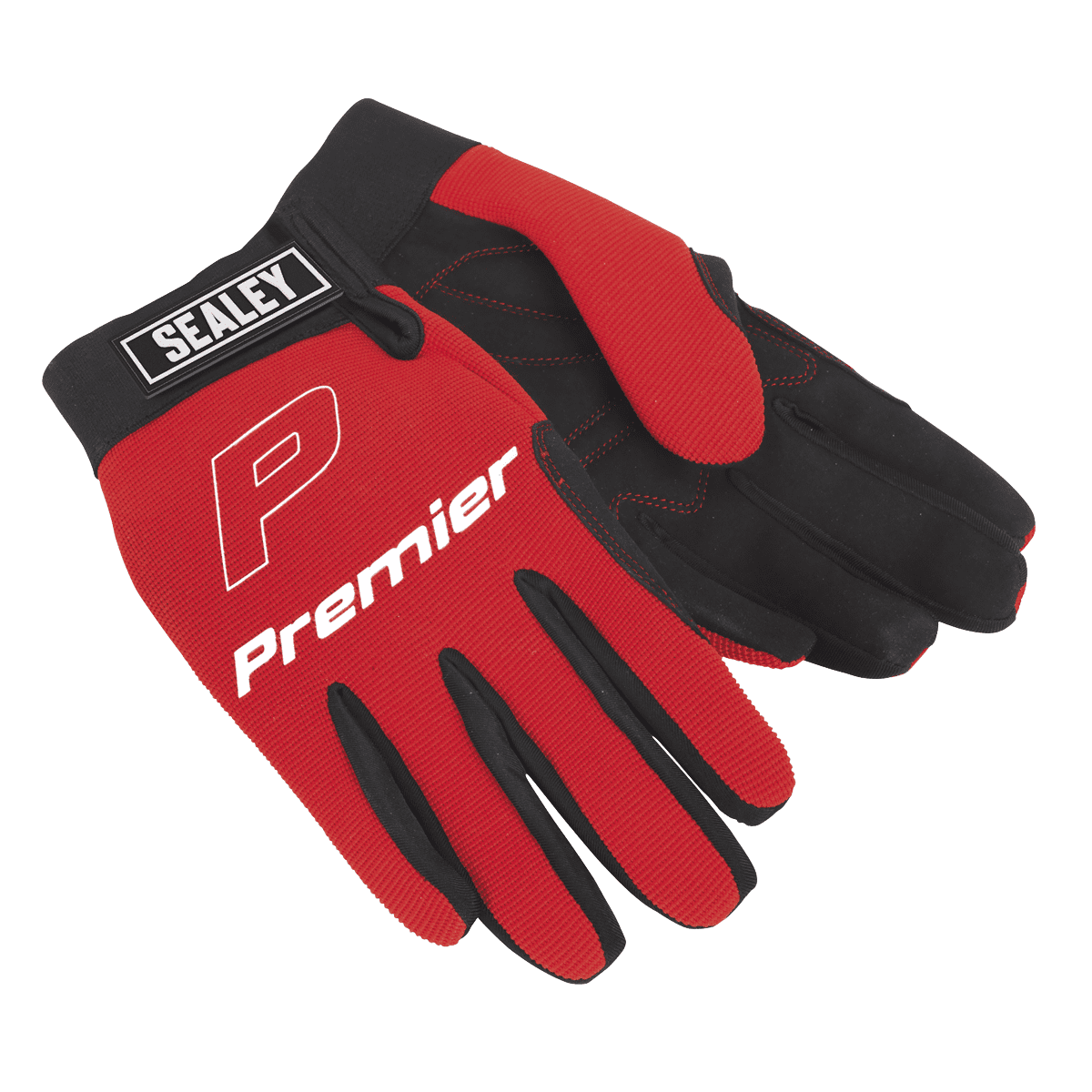 Premier Mechanic's Gloves Padded Palm - Large Pair - Image 4