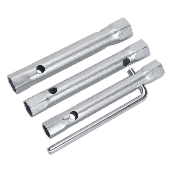 Long Reach Double End Spark Plug Box Spanner Set 3pc