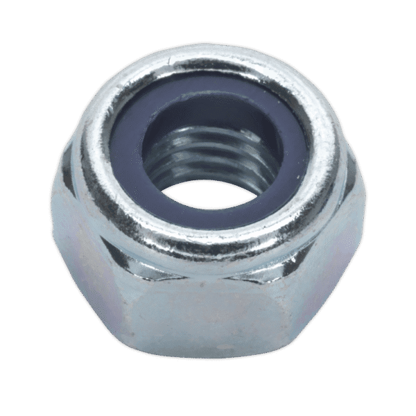 Zinc Plated Nylon Locknut M10, DIN 982 - Pack of 100