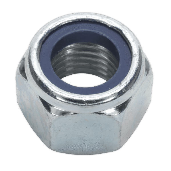 Zinc Plated Nylon Locknut M16, DIN 982 - Pack of 25